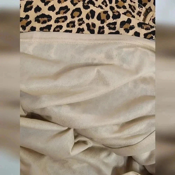 Entro Leopard/Cheetah Print Shift Dress, Small - Picture 4 of 5